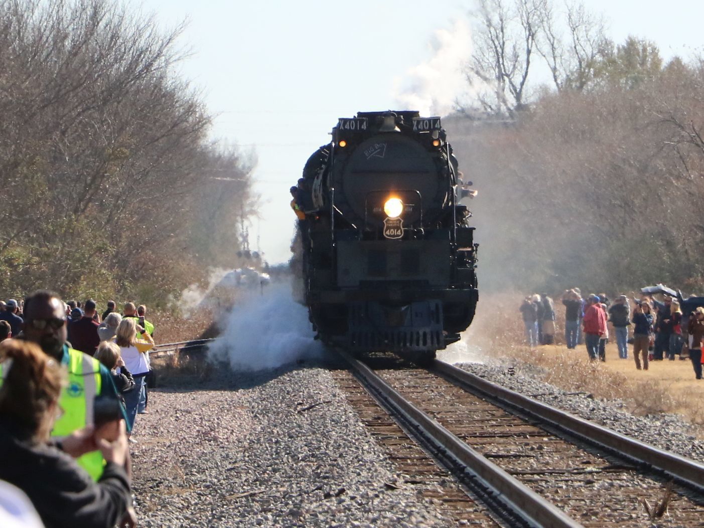 Wagoner welcomes Union Pacific's "Big Boy"